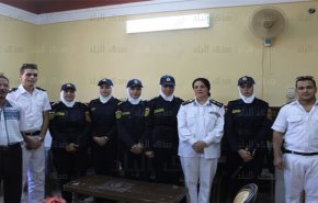 الشرطة النسائية المصرية في محيط المدارس بأول أيام الدراسة