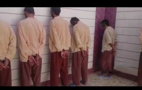 شاهد: أول فيديو للارهابيين الذين تم اعتقالهم في اهواز