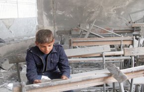 شاهد ماذا فعل الارهاب بتلاميذ ريف حلب بسوريا