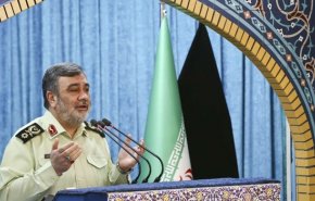  قائد الشرطة الايرانية: أمن الشعب والبلاد من خطوطنا الحمراء
