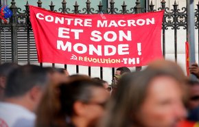 فرنسا تشتعل ... مظاهرات حاشدة ضد ماكرون 