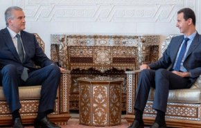دیدار رئیس جمهور خودخوانده «کریمه» با بشار اسد در دمشق