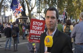 مئات ألاف البريطانيين يتظاهرون ضد الخروج من الاتحاد الأوروبي