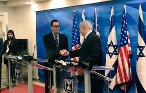 وزیر خزانه‌داری آمریکا با نتانیاهو درباره «اجرای تحریم‌های ایران» رایزنی کرد