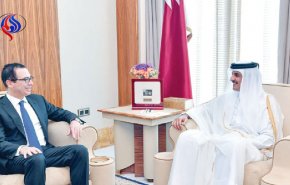 وزیر خزانه داری آمریکا با امیر قطر دیدار کرد