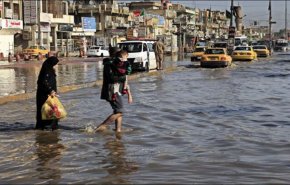 كمية الامطار الساقطة في العراق خلال الـ24 ساعة الماضية