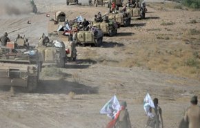 آماده‌باش الحشد الشعبی عراق در مرز با سوریه