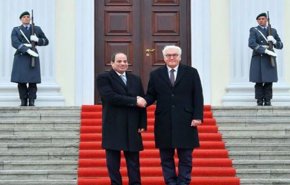 الرئيس الألماني يجتمع مع الرئيس المصري في برلين