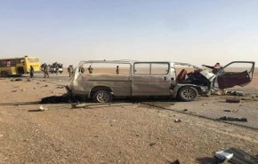 اصابة زوارا ايرانيين في حادث سير بشرق العراق 