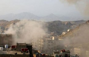 بمباران منازل شهروندان یمنی در جنوب تعز وشهادت یک کودک + فیلم