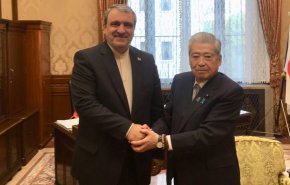 رئيس المجلس الاستشاري الياباني يدعو لتوسيع العلاقات مع ايران