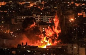 شاهد.. الاعتداء الوحشي لسلطات الاحتلال على قطاع غزة