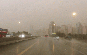 الأمطار تثير القلق والخوف في الكويت 
