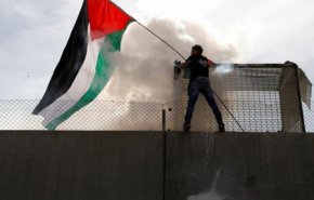 بالفيديو.. عندما يخاف الجنود الصهاينة من العلم الفلسطيني..!