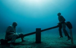 بالصور ...اتلانتيكو أول متحف تحت الماء في أوروبا