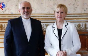 گفت وگوی ظریف با وزیر امور خارجه سوئد در باره مذاکرات صلح یمن
