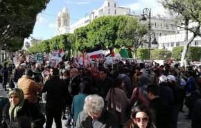 مظاهرات حاشدة في تونس ضد زيارة بن سلمان + فيديو