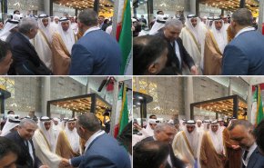 رئيس البرلمان ووزير الثقافة القطريان يزوران جناح الناشرين الإيرانيين