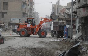 شاهد عمليات تأهيل حي الحميدية في دير الزور شرقي سوريا
