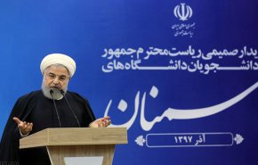 روحاني: لاحوار مع اميركا ما لم تلتزم بتعهداتها
