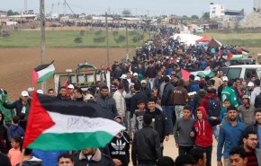 مسيرات فلسطينية في ذكرى الانتفاضة الاولى