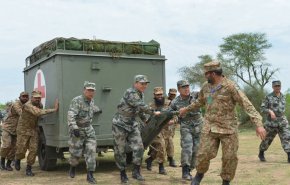 نیروهای ویژه نظامی چین وارد پاکستان شدند