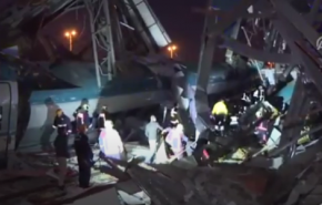 7 قتلى و 43 جريحا حصيلة حادث اصطدام قطار بجسر في أنقرة