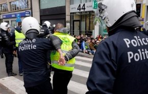 معترضان بلژیکی هم دوباره به خیابان ها آمدند
