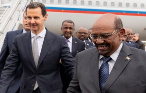 رئیس جمهور سودان وارد دمشق شد
