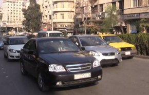 خیابان های شلوغ دمشق پس از حمله اسرائیل + ویدئو