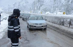 استمرار تساقط الثلوج والامطار في تسع محافظات ايرانية