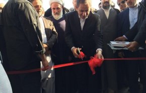 افتتاح ترمینال فرودگاه ایرانشهر توسط معاون اول رئیس جمهور