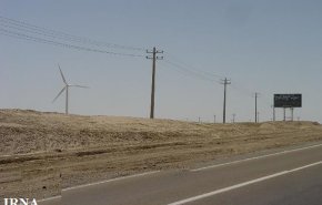 تدشين محطة انتاج الكهرباء من الرياح جنوب شرق ايران