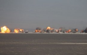 تنفيذ عملية القصف الثقيل بواسطة طائرات فانتوم