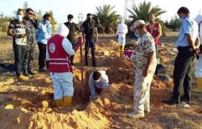 کشف گور جمعی عناصر داعش در لیبی
