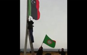 رد فعل أبوالغيط على تدنيس علم ليبيا في بيروت 