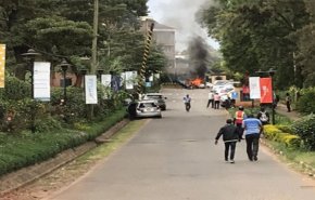 كينيا.. انفجار وإطلاق نار داخل فندق في نيروبي