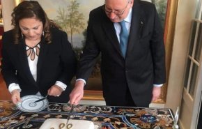 عقد قران ابنة آخر ملوك مصر (بالصور)