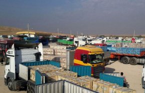  استئناف تصدير البضائع عبر منفذ سومار الحدودي
