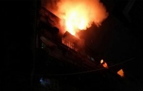 وفاة 7 أطفال وسط دمشق بحريق في المناخلية والاب يتحدث