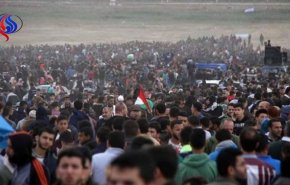 زخمی شدن 32 فلسطینی در 45مین تظاهرات بازگشت