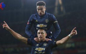 مانشستر يونايتد يقصي ارسنال ويتابع سلسلة انتصاراته