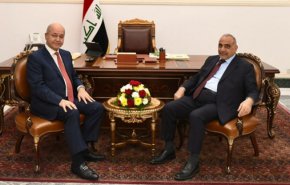 صالح وعبد المهدي يشددان على معالجة الإشكاليات
