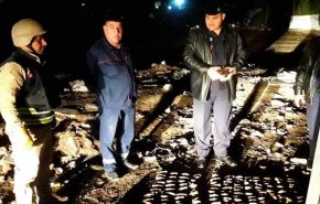 بالصور.. صواعق تفجير ورمانات يدوية قرب مدرسة ابتدائية بالنجف!
