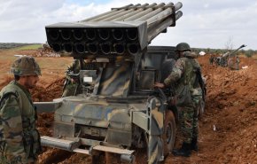 حمله هوایی ائتلاف آمریکایی به توپخانه‌ ارتش سوریه در البوکمال