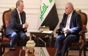 دیدار فرستاده ویژه پوتین با نخست‌وزیر عراق