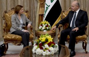 هذا ما قاله برهم صالح لوزيرة الجيوش الفرنسية