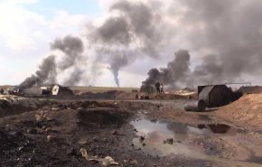 هجوم انتحاري لداعش على حقل العمر بريف دير الزور الشرقي