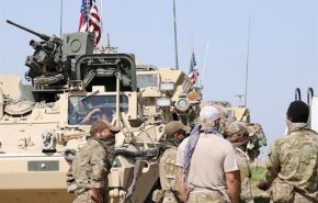 استقرار تجهیزات نظامی ارتش آمریکا در مرز عراق با سوریه
