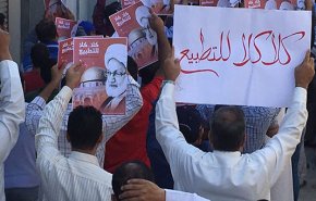 شاهد الشعب البحريني ينتفض في وجه المطبعين مع الاحتلال